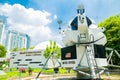 Lunar module model displays at Bangkok planetarium is the oldest planetarium in Thailand and Southeast Asia.